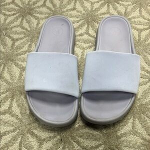 Light Purple Slide Sandals